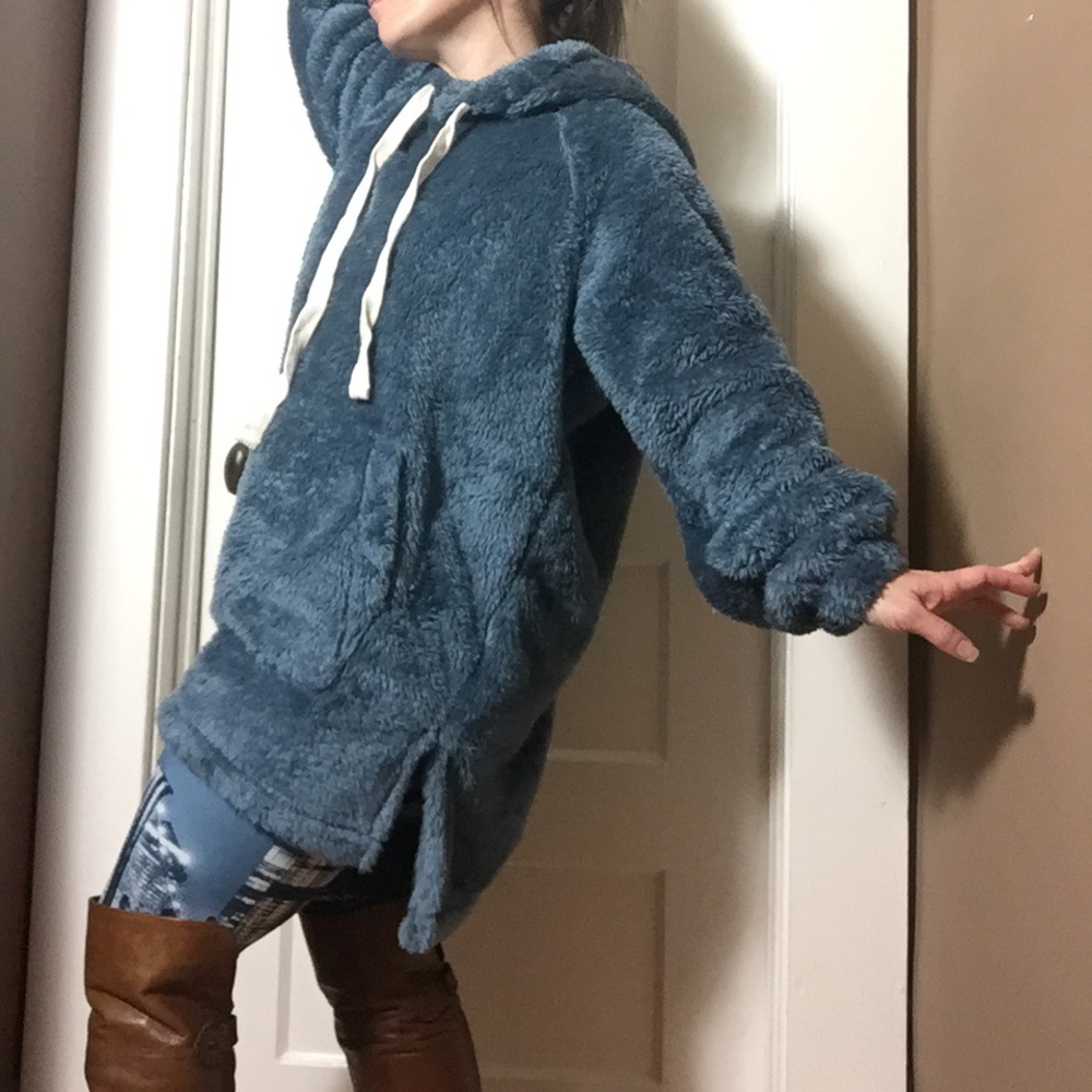 Blue Teddy Tunic - Picture 3 of 6